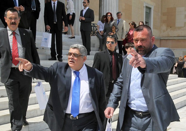 Arrestato l'eurodeputato greco Lagos, ex Alba Dorata (foto: ANSA)