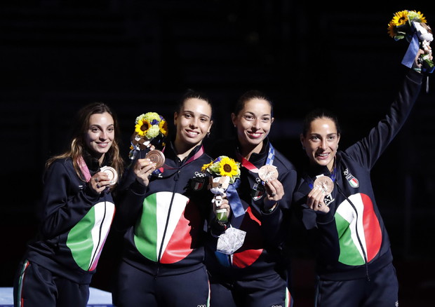Tokyo: spada donne, Italia e' bronzo (foto: EPA)
