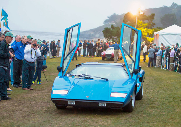 Concours Pebble Beach festeggia 50 anni Lamborghini Countach © Pebble Beach