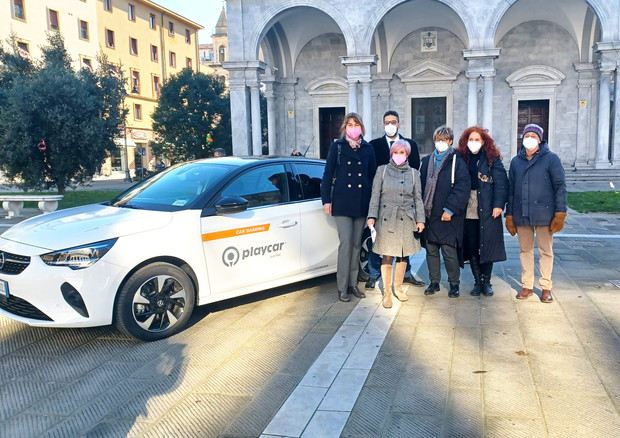 A Livorno nuovo car-sharing Playcar con vetture solo elettriche © Comune Livorno