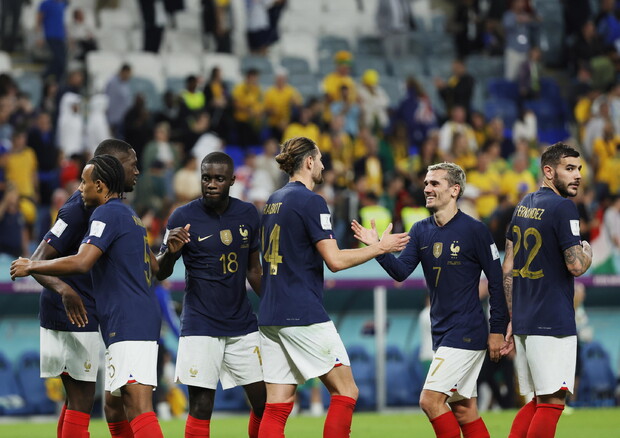 Francia travolgente: 4-1 all'esordio contro l'Australia (foto: EPA)