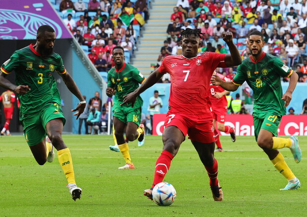 Svizzera e Camerun in campo ai Mondiali del Qatar (ANSA)