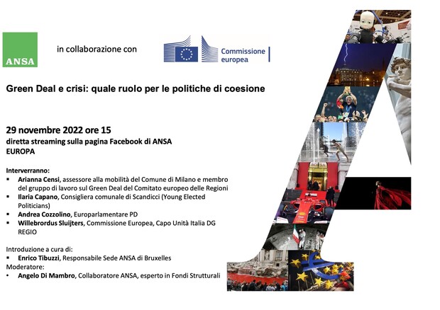 Fondi europei per il Green deal e contro le crisi, Forum ANSA (foto: Ansa)
