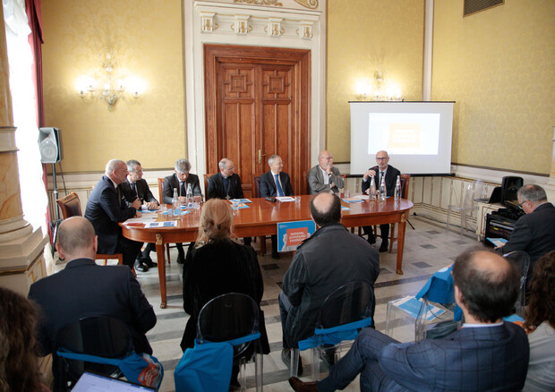 Presentazione progetto 'Energia in periferia - Reggio Calabria' Conferenza stampa presso il salone degli specchi del palazzo comunale © ANSA