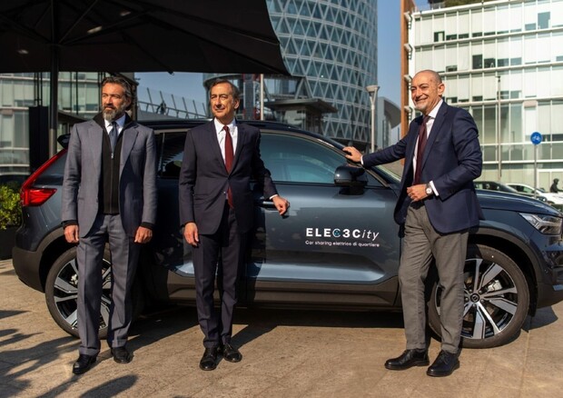 Volvo, con ELEC3City il car-sharing è 'di quartiere' © ANSA