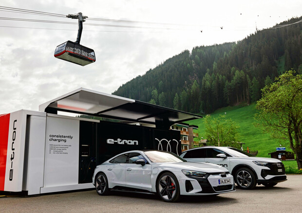 World Economic Forum Davos, si viaggia su Audi elettriche © Audi Press