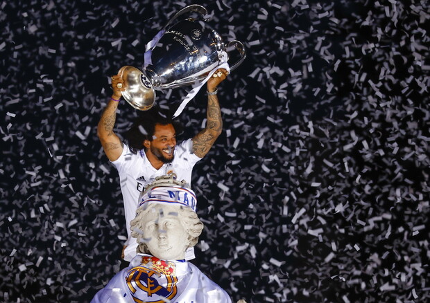 Real Madrid celebrates 14th UEFA Champions League title © EPA