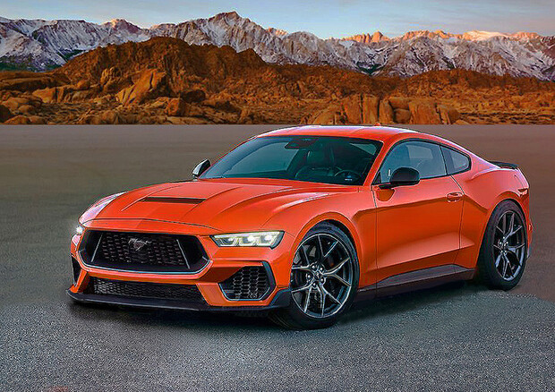 Mustang 2024, primo ibrido 2.3 e conferma V8 5.0 benzina © ANSA