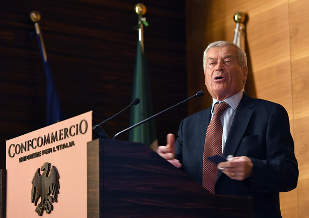 Il presidente nazionale di Confcommercio Carlo Sangalli © ANSA