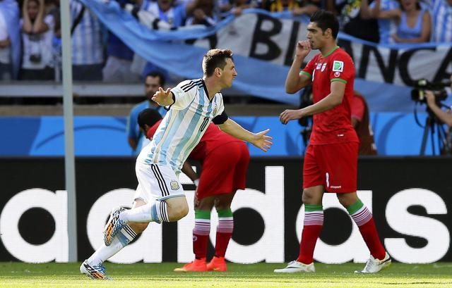 Group F - Argentina vs Iran