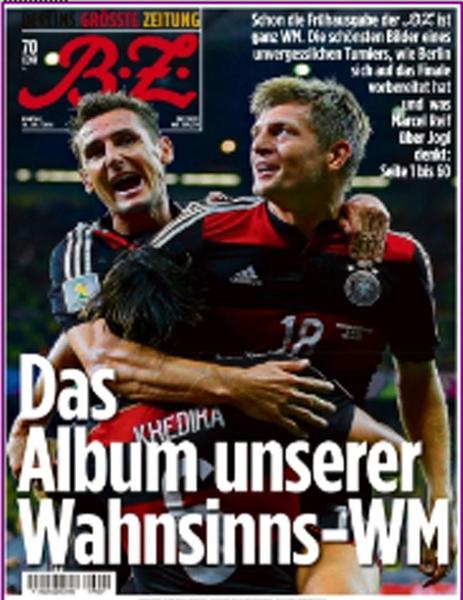 Mondiali, la stampa tedesca celebra Loew e Co.