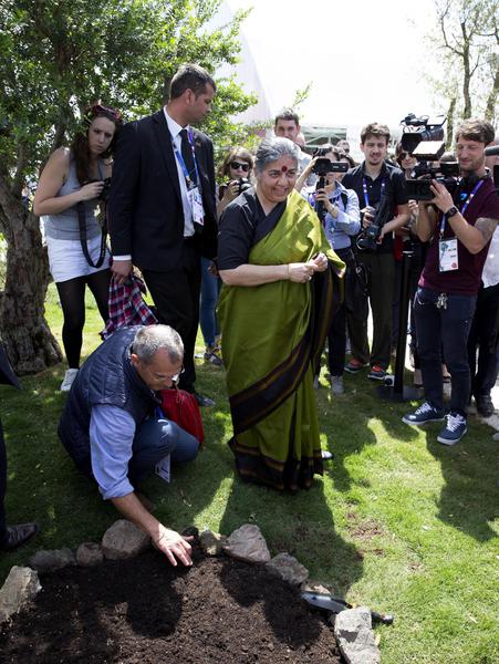 Milan Expo: Biological Pavillion with Vandana Shiva