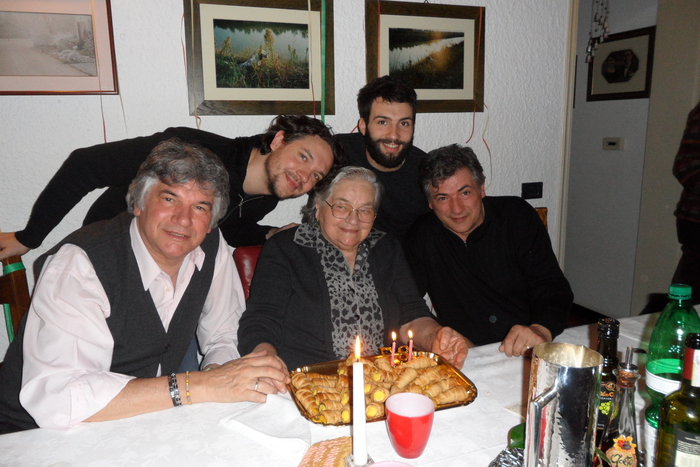Festa dei nonni - Maria Aurelia Dall'Ara - Villadose (RO) (foto: ANSA)