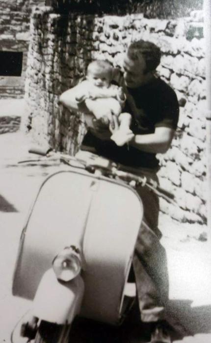 Nicoletta Banditella, io e il mio papà (foto: ANSA)