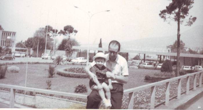 Giuseppe Vuolo: 'Al mio grande papà'. Le terme stabiesi a Castellammare - luglio 1969 (foto: ANSA)