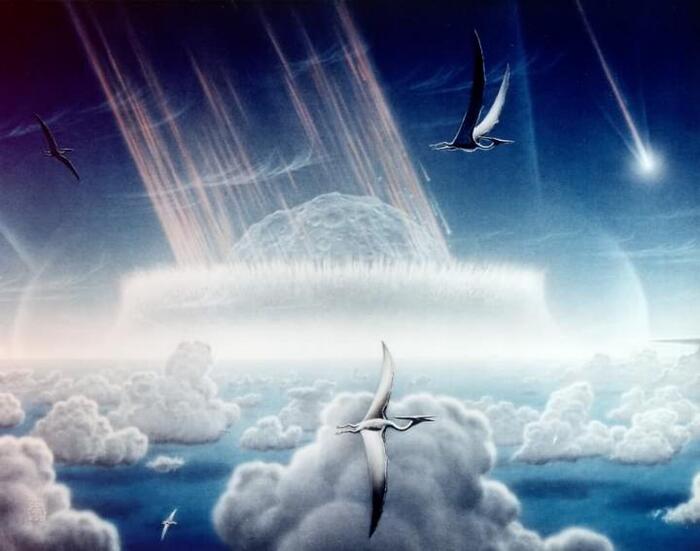 È stata la polvere di meteorite a segnare la fine dei dinosauri