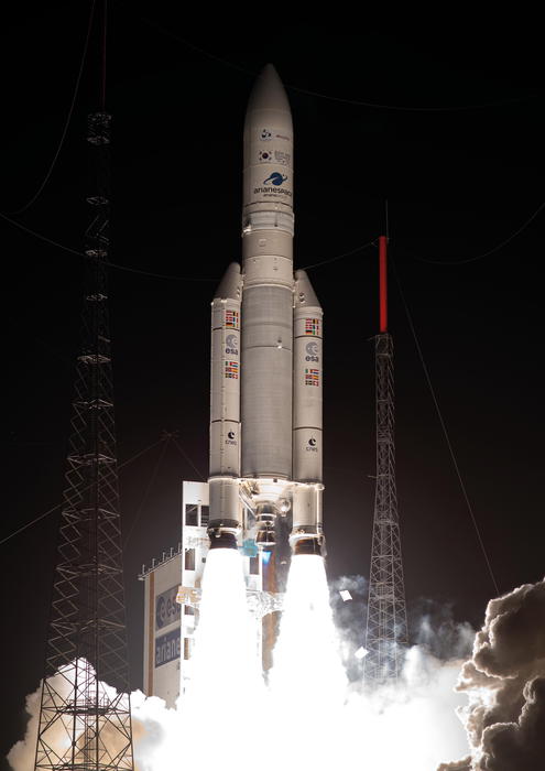 Spazio: Francia, lanciato razzo Ariane con due satelliti - Ultima Ora