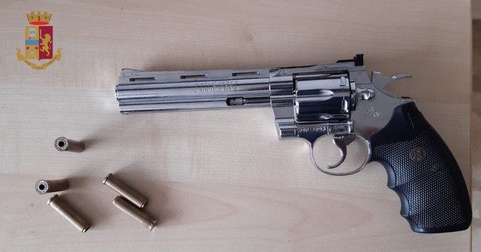 In casa scacciacani replica Smith Wesson e Colt, 2 'segnalati