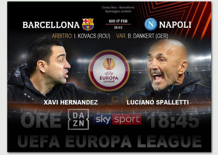 Europa League: Xavi, con Napoli sfida da Champions