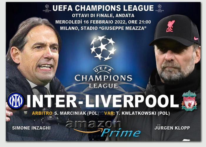 Champions: Inter-Liverpool, formazioni