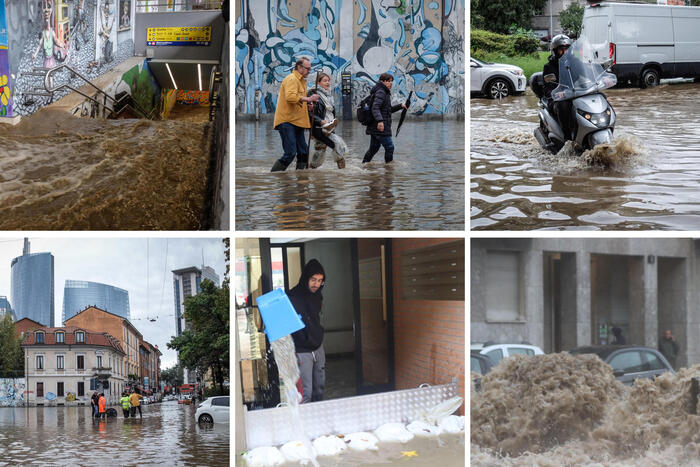 Bad weather, Seveso floods in Milan – News