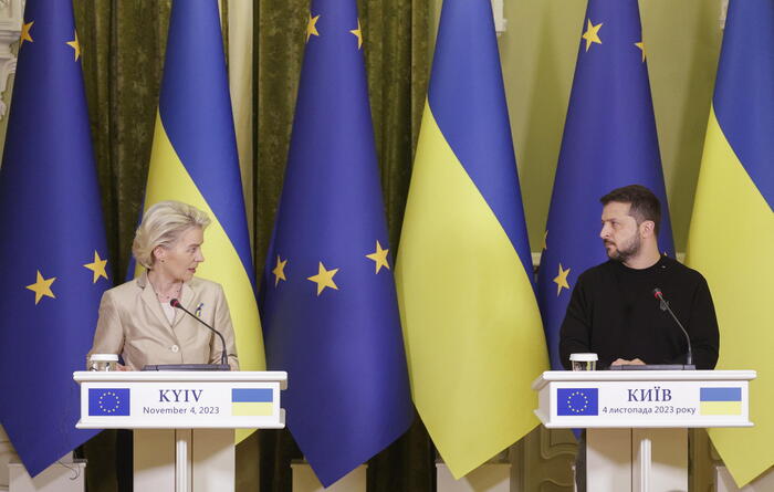Von der Leyen visita Kyiv.  Zelensky: A guerra contra a Rússia não parou – o mundo