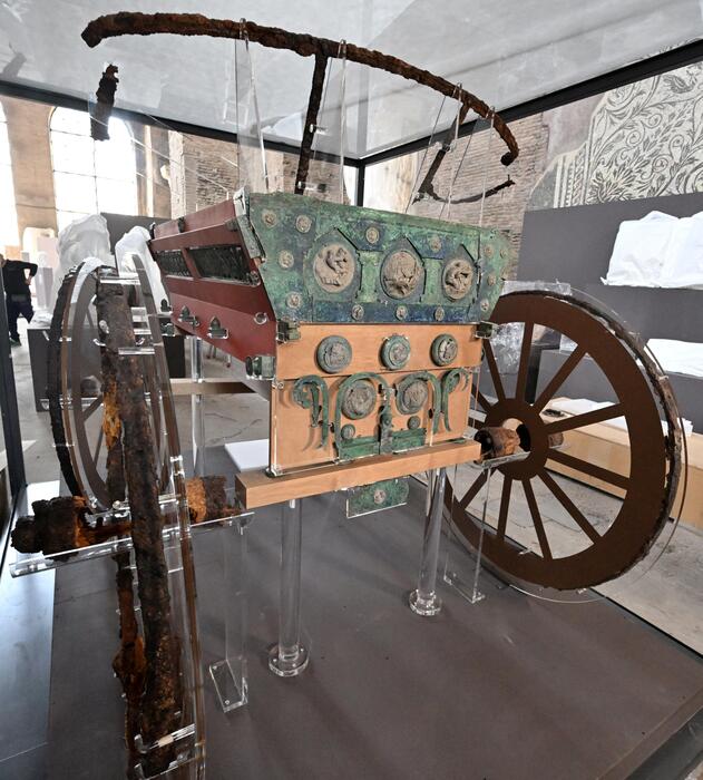 Eros e pathos, ecco il carro della sposa di Pompei | ANSA.it