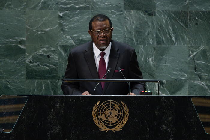 È morto il presidente della Namibia Hage Geingob