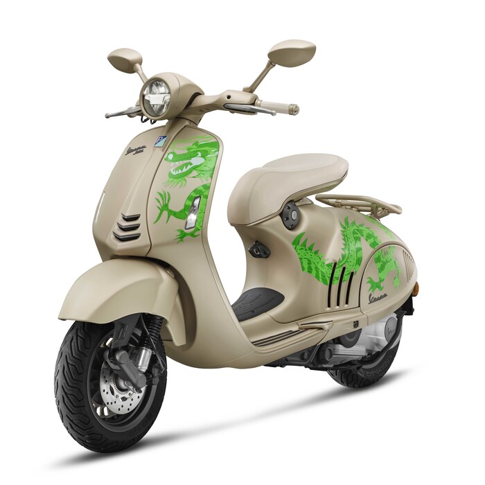 Piaggio launches the Vespa 946 Dragon, limited series with jacket - Two ...