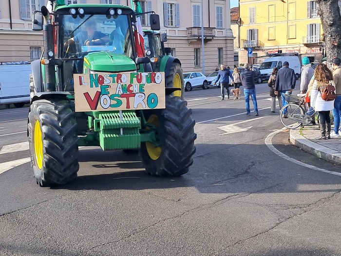 Tomorrow evening the date of the tractor protest in Rome