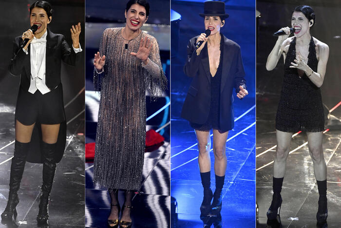 Sanremo 2024, the looks of the second evening