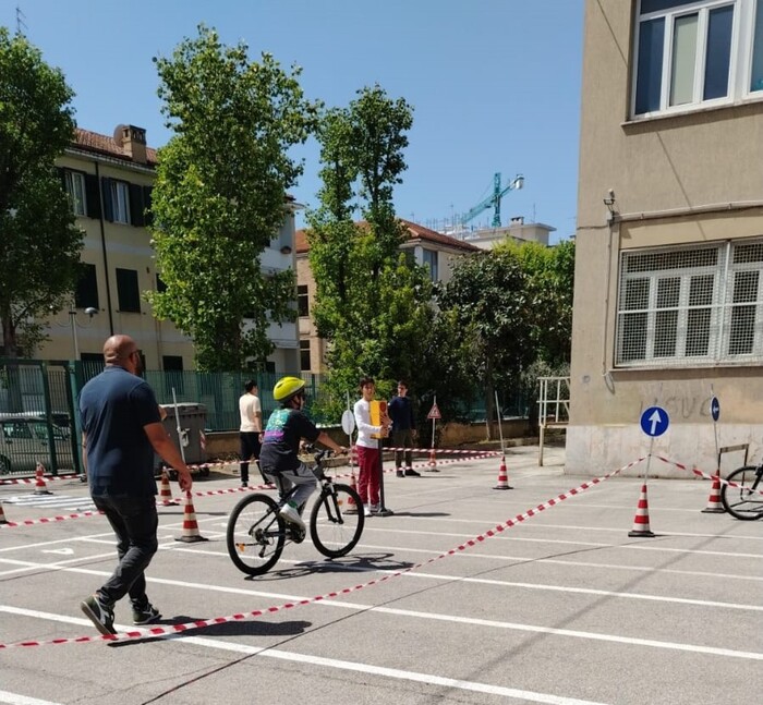 From Ac Chieti road safety on bikes for students – News