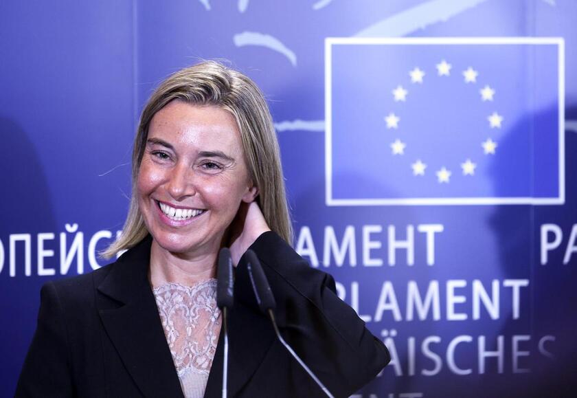 Federica Mogherini in audizione al Parlamento europeo - RIPRODUZIONE RISERVATA