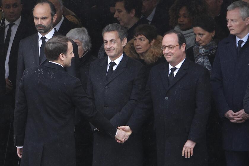 Francia: Macron nomina gendarme-eroe colonnello © ANSA/AP