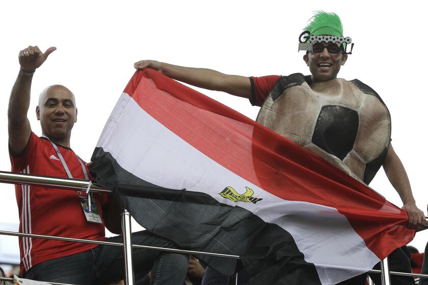 Russia Soccer WCup Egypt Uruguay © ANSA/AP