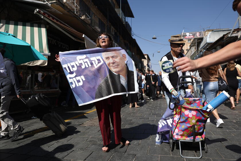 Israel prepares for general election © ANSA/EPA