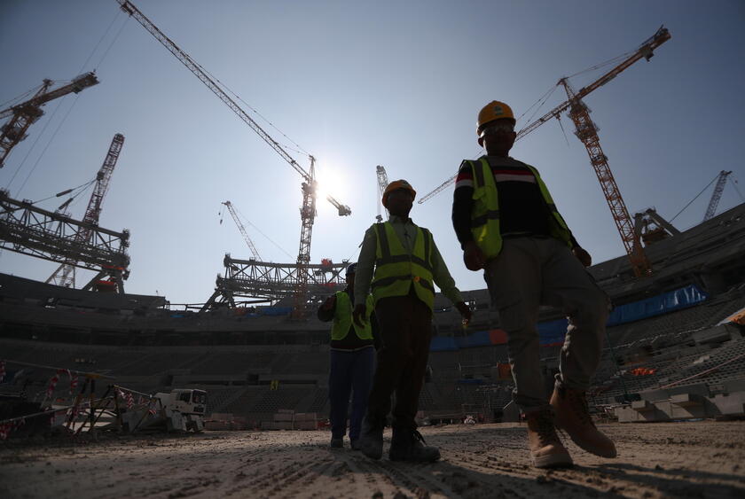 Qatar rifiuta compensazioni a lavoratori Coppa del Mondo - RIPRODUZIONE RISERVATA