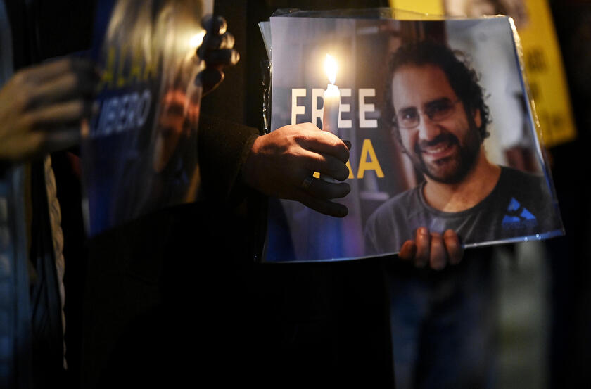 Sit-in for the prisoner of conscience Alaa Abd El Fattah - ALL RIGHTS RESERVED