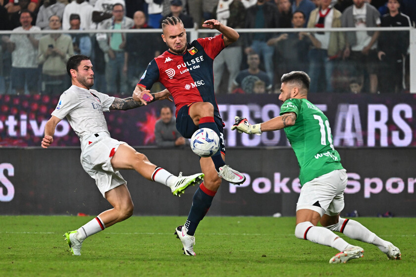 Soccer: Serie A; Genoa-Milan - RIPRODUZIONE RISERVATA