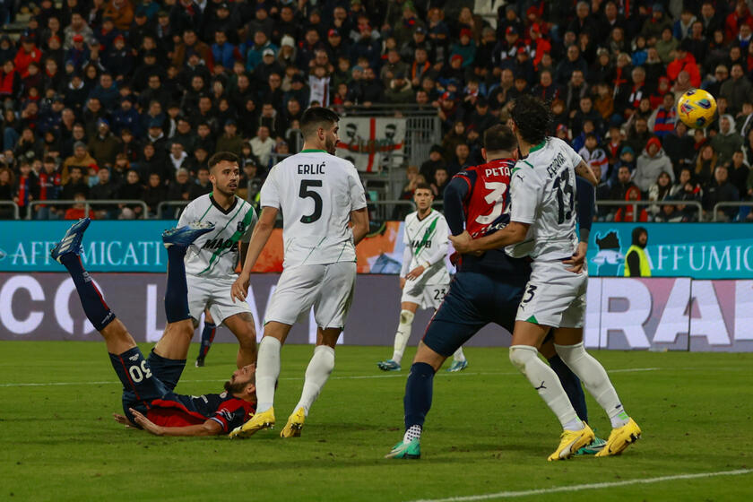 Calcio: serie A, Cagliari vs Sassuolo - RIPRODUZIONE RISERVATA
