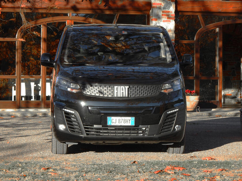 Fiat e-Ulysse, confortevole mobilità elettrica per sette - RIPRODUZIONE RISERVATA