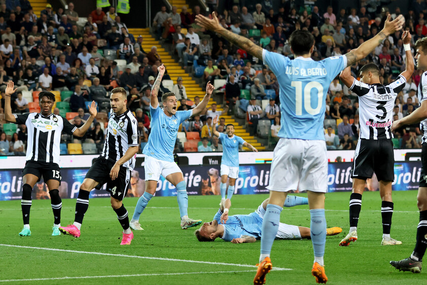 Serie A: Udinese-Lazio - RIPRODUZIONE RISERVATA
