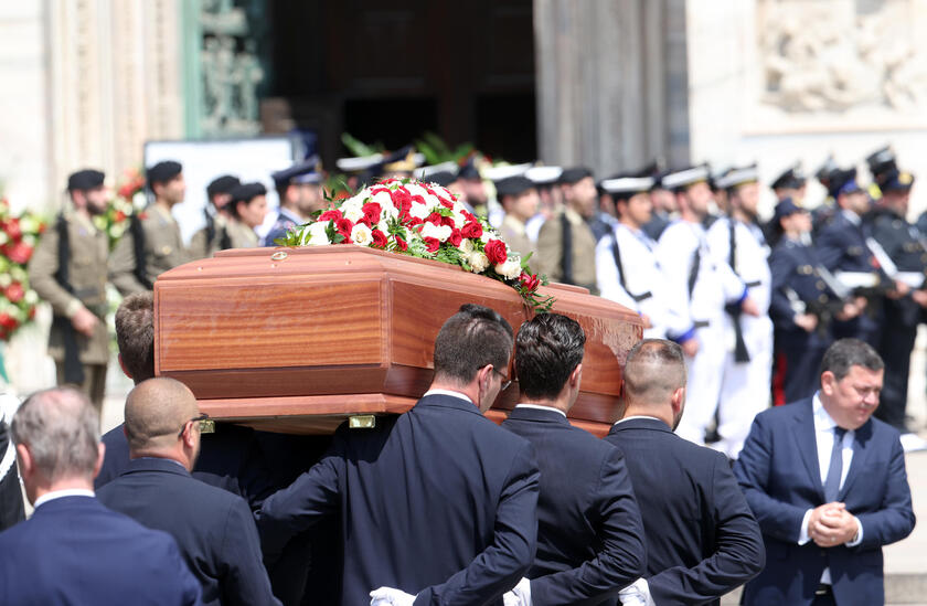 Funerali Berlusconi - RIPRODUZIONE RISERVATA