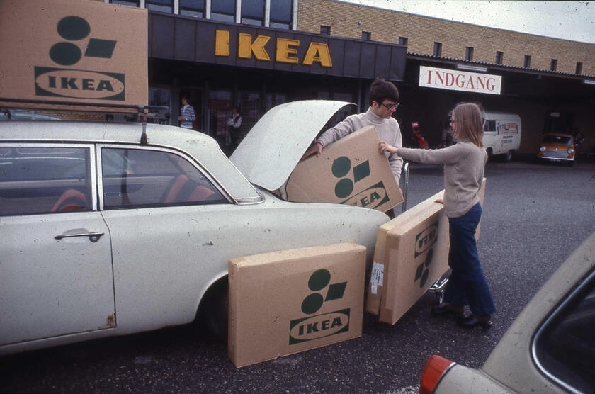 IKEA Ballerup, Copenhagen, ca 1970. 615 - RIPRODUZIONE RISERVATA