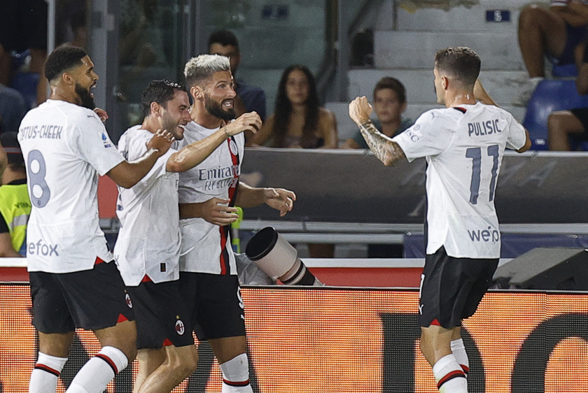 Soccer: Serie A ; Bologna - Milan - RIPRODUZIONE RISERVATA