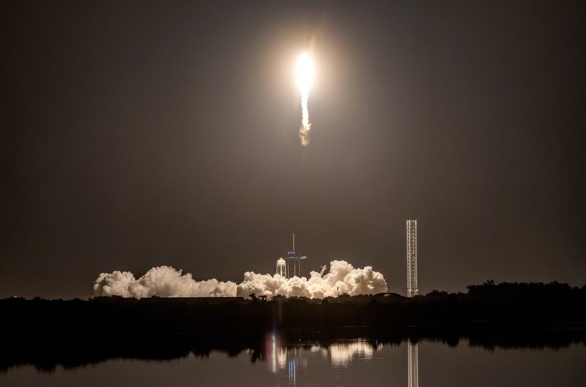 NASA SpaceX Crew-7 launch - RIPRODUZIONE RISERVATA