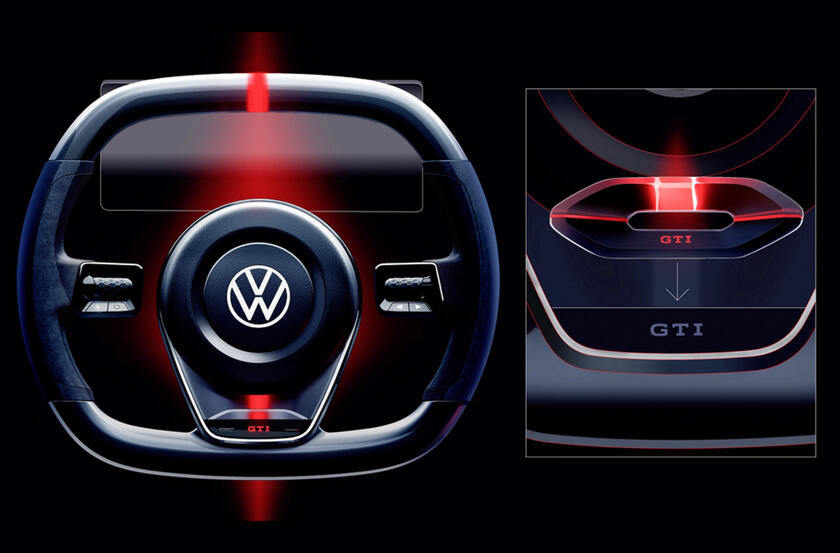 Vw Concept ID.GTI, elettrica che diventa bella ed emozionale © ANSA/Volkswagen