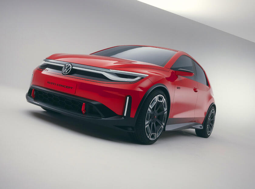 Vw Concept ID.GTI, elettrica che diventa bella ed emozionale © ANSA/Volkswagen