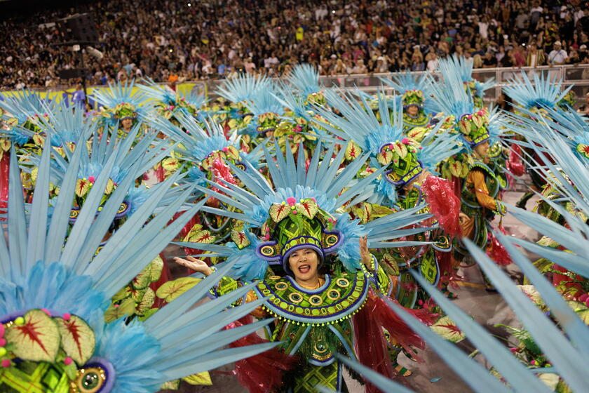 Brazil celebrates second day of Carnival in Sao Paulo © ANSA/EPA