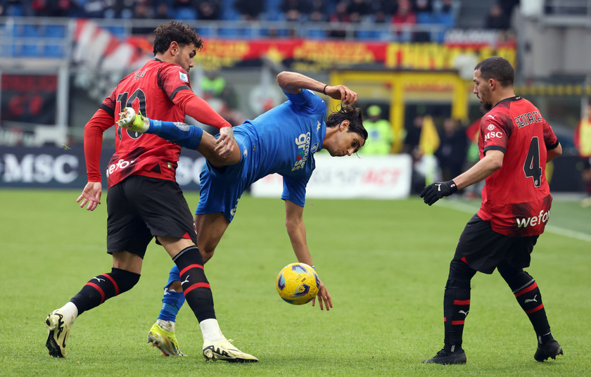Soccer; serie A: Ac Milan vs Empoli - RIPRODUZIONE RISERVATA